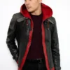 red hood black jacket