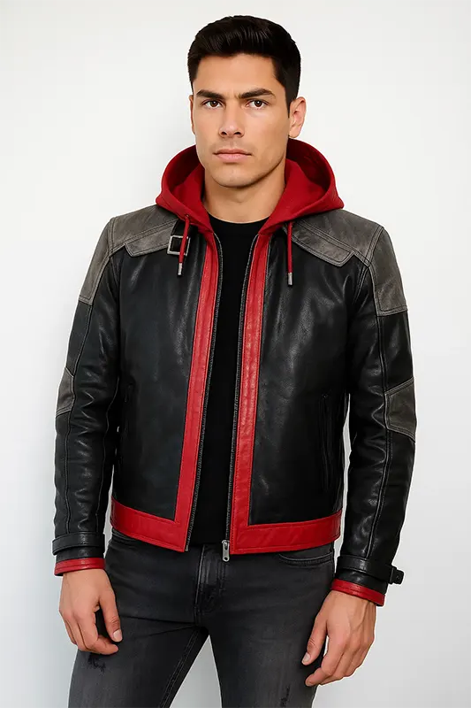 red hood cosplay jacket