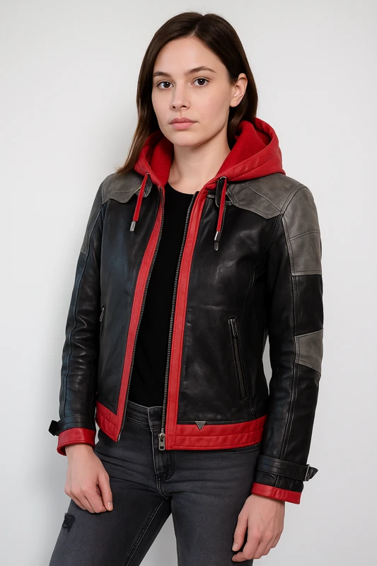 red hood jacket