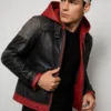 red hood motorcycle jacket