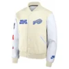 White Nike Mens Buffalo Bills 2025 Rivalries Varsity Jacket