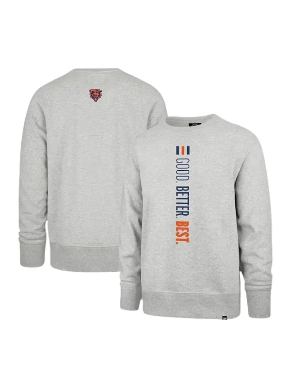 Chicago Bears Good Better Best Franklin Sweatshirt
