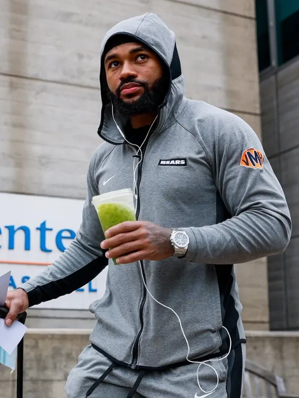 Chicago Bears Nike Hoodie Gray