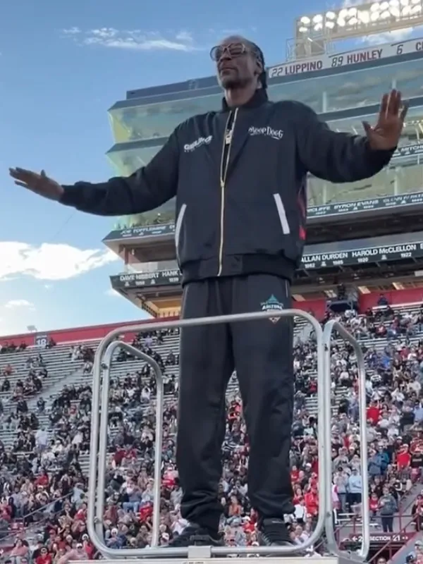 Gin & Juice Snoop Dogg Arizona Bowl Tracksuit Black