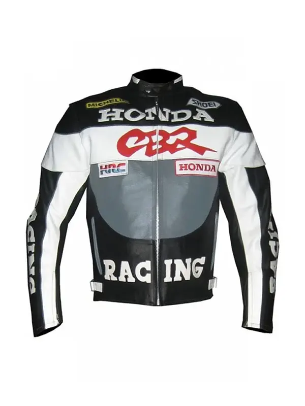 Honda CBR Racing Moto Racer Leather Jacket