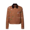 Lebron 41st Birthday LV X Darjeeling Embroidered Workwear Jacket