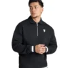 MUFC Hated Adored Never Ignored Quarter Zip Sweatshirt Black