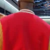 NBA Los Angeles Lebron Varsity Jacket Red 2025