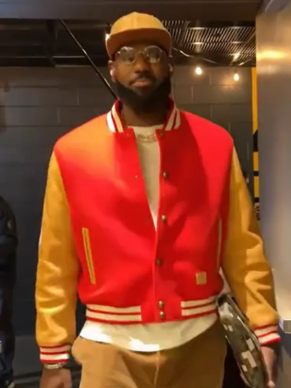 NBA XMAS Lebron James Varsity Jacket 2025