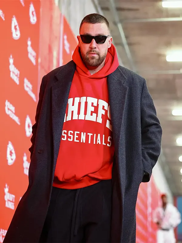 Travis Kelce Fear of God Wool Coat