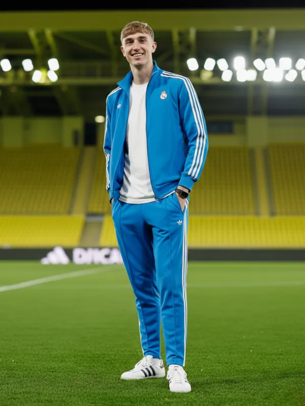 Adidas Real Madrid Icon Training Tracksuit Blue 2026