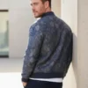 Chris Hemsworth Inspired Paisley Varsity Jacket