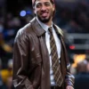 Indiana Pacers Tyrese Haliburton Leather Jacket