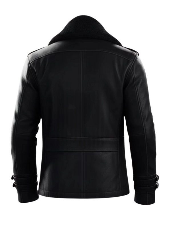 Leon S. Kennedy Resident Evil Requiem Leather Jacket Black