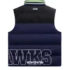 NFL Seattle Seahawks Off Season Navy Midshipmen Vest