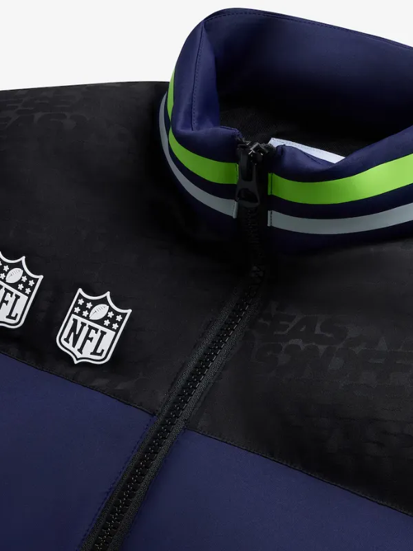 NFL Unisex Seattle Seahawks Off Season Navy Midshipmen Vest